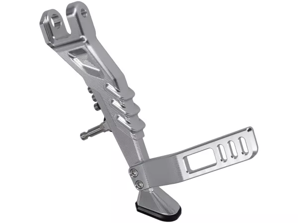 Cavalletto laterale TR Factory, argento per Vespa GTS, GTS Super, GTV, GT 60, 125-310cc