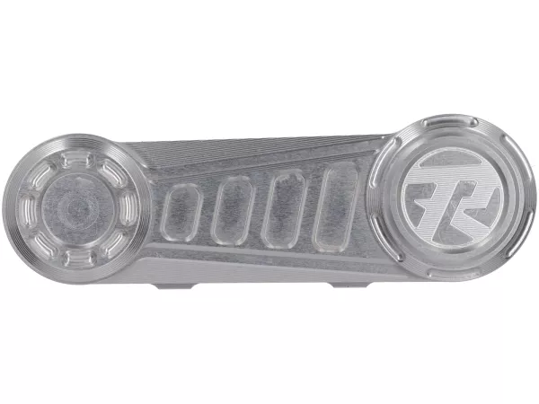 Coperchio forcellone TR Factory, argento per Vespa GTS, GTS Super, GTV, GT 60, GT, GT L 50-310cc (2003-2013/2017-) , Primavera, Sprint 2017-