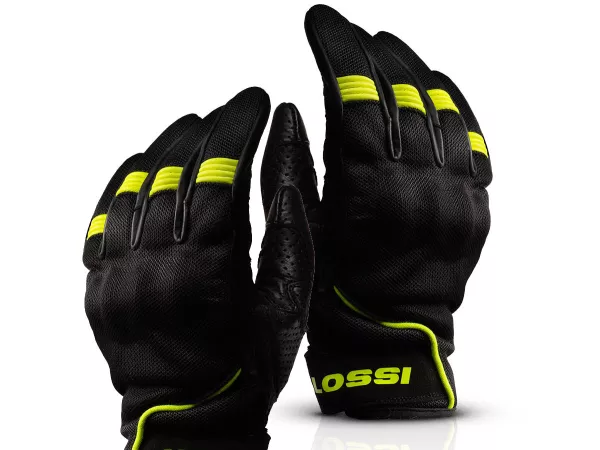 Guantes -Malossi- S-Gloves/Verano - negro/amarillo