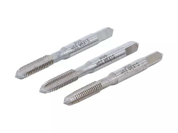 Set tapjes - BGS Technic - HSS-G, 3-delig - M6x1,0
