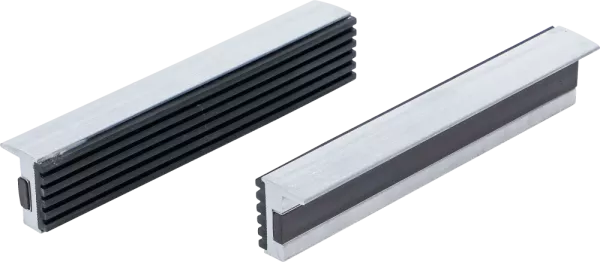 Schraubstock Schonbacken -BGS Technic- Aluminium mit Kunststoff Inlay - 150mm