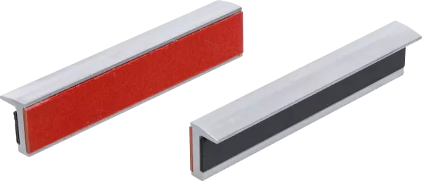 Schraubstock Schonbacken -BGS Technic- Aluminium mit Kunststoff Inlay - 150mm