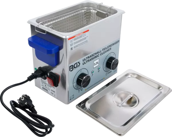 Ultraschall-Teilereiniger -BGS Technic- 3,2 Liter