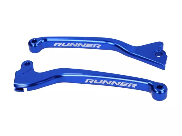Brake Lever Set - Fast Arrow Pro - CNC - Gilera Runner 50-180 DT - Blue