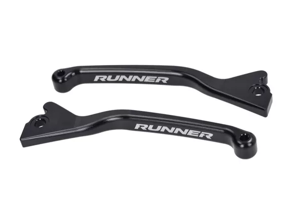 Brake Lever Set - Fast Arrow Pro - CNC - Gilera Runner 50-200 DD - Black