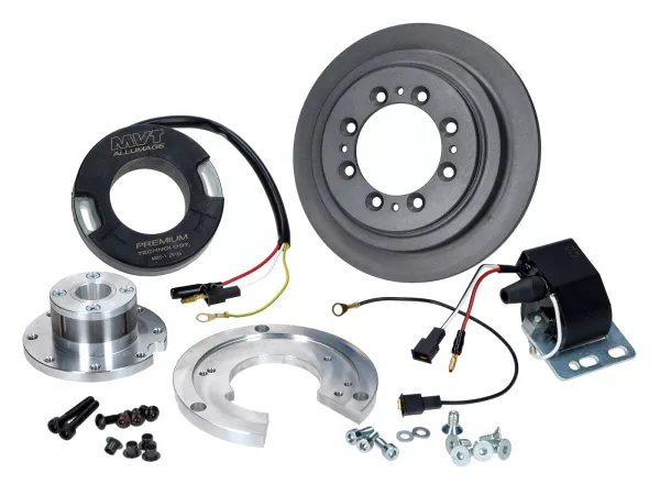 Zündung -MVT Premium Innenrotor- mit Licht für Vespa PX, Cosa, Motovespa DN, TX