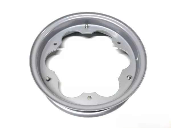 Jante -SWISS TONYS ITALIA- Lambretta J50 (à partir de 1968), J100, J125, 50 DL, 50 Special 10 pouces - Gris