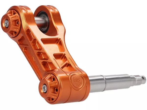 Achterbrug TR Factory, V2, oranje voor Vespa GTS, GTS Super, GTV, GT 60, GT, GT L, Sprint, Primavera, LX, LXV, S, ET2, ET4, 946, Piaggio Zip, Sfera Hexagon