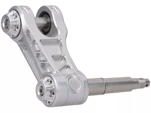 Achterbrug TR Factory, V2, zilverkleurig voor Vespa GTS, GTS Super, GTV, GT 60, GT, GT L, Sprint, Primavera, LX, LXV, S, ET2, ET4, 946, Piaggio Zip, Sfera Hexagon
