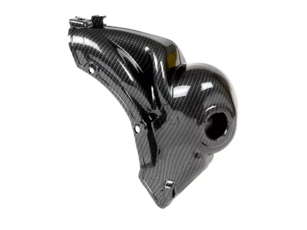 Penutup silinder -CIF Carbone Look- Vespa V50, PK50 (untuk silinder 50-112 cm)