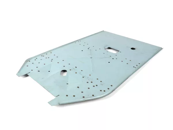Floor board long version with X+K reinforcement -VESPA- V50 (V5A1T200000-), V50 L (V5A1T40000-), V50 S (V5SA1T31000-), V90 (V9A1T28001-), PV125, ET3