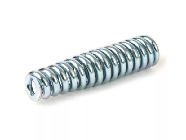 Shock absorber spring front -OEM QUALITY l=165mm- Vespa Rally180 (VSD1T), Rally200 (VSE1T), Sprint150 (VLB1T), TS125 (VNL3T), GT125 (VNL2T), GTR125 (VNL2T), Super - galvanised