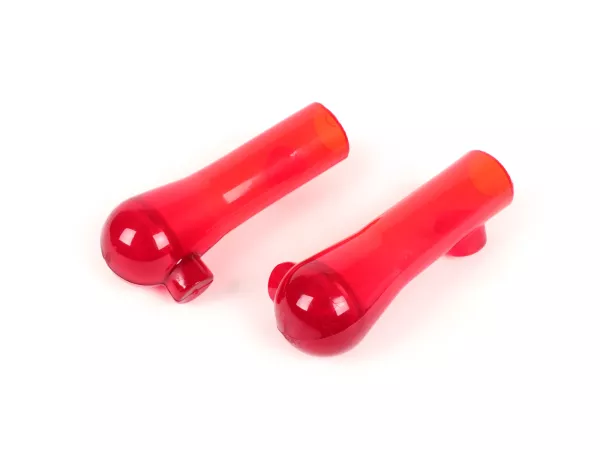 Center stand rubbers -IMPORT- Vespa Sprint150 (VLB1T), Rally180/200 (VSD1T/VSE1T), TS125 (VNL3T), GS160/GS4 (VSB1T), SS180 (VSC1T), GL150 (VLA1T), GT/GTR125 (VNL2T), Super, VNB3T-VNB6T, VBB1T (17451-), VBB2T - red