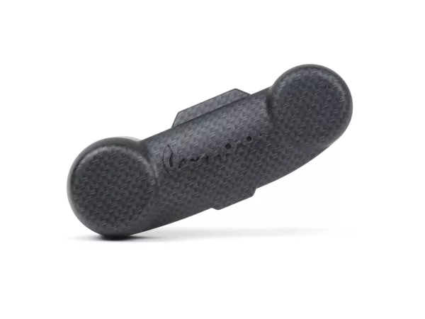 Swingarm afdekking -OEM KWALITEIT - Type PX DISC met Vespa opschrift - Vespa PK, PX, T5, Cosa, LML Star, Stella - Carbon stijl