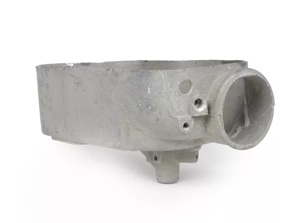 Carburettor casing -LML reed valve, with autolube- fits LML engine casing for Vespa Largeframe (PX, Sprint, Rally, VBB etc.) with reed valve intake and autolube