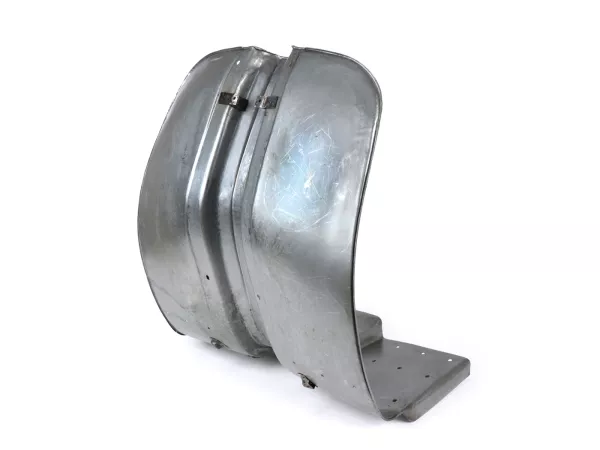 Legshield -PREMIUM- Lambretta LI (series 1, series 2), TV (series 1, series 2)  - oiled bare metal