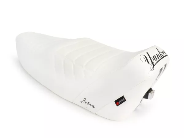 Opstapbankje -GIULIARI Yankee- Vespa PX - met slot - wit