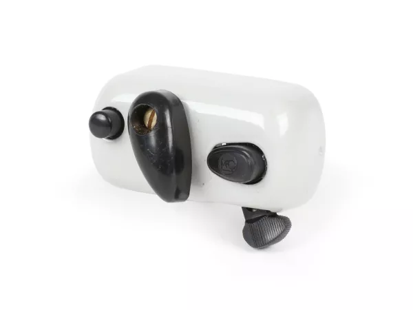 Interruptor de luces -MAURO PASCOLI- Vespa VB1T, VGL1, VBA1T, VBB1T, VNA1T, VNB1T (hasta nº 052499), VGLA1T (hasta nº 015859) - pintado gris