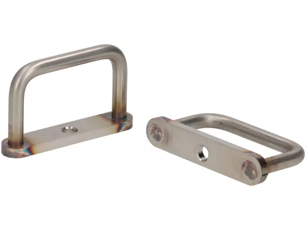 Bagage oogjes set -TD-Customs- Lambretta serie 1-3 - roestvrij staal