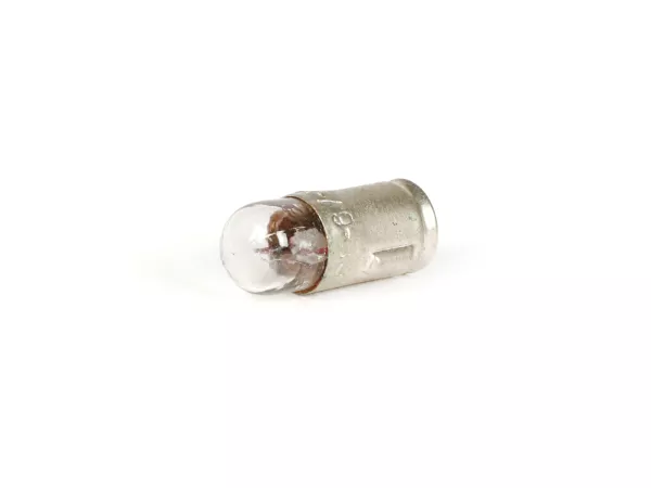 Bohlam -BA7s- 6V 1.2W - Putih - digunakan sebagai lampu speedometer untuk speedometer cangkang dengan dasar bayonet (India/Reprotachos)