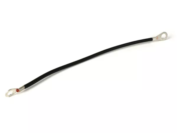 Earth wire battery-CASA LAMBRETTA- Lambretta D150, LD150, LI, LIS, SX, TV (Serie 1-3), DL, GP - isolated, with plug