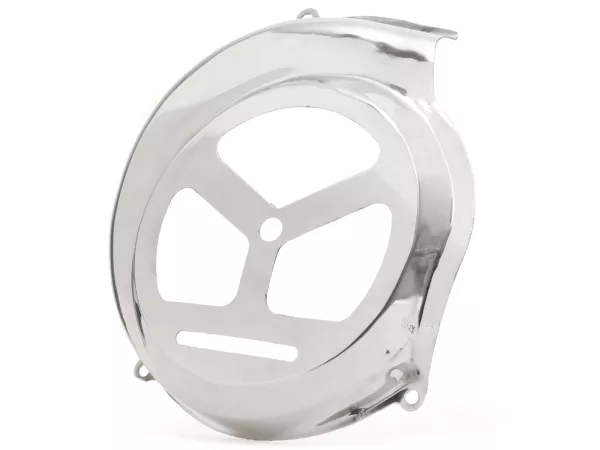 Cache turbine -PREMIUM style GS 150- Vespa PX80, PX125, PX150, PX200 - modèles avec démarreur électrique - inox