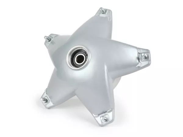 Front brake hub 10 inch -FA ITALIA- Vespa PX Disc (1998-) - Ø=20mm - grey