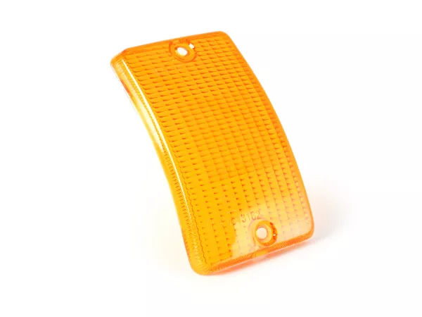 Indicatieglas -SIEM- Vespa PK50 XL/XL2, PK125 XL/XL2 rechtsvoor - Oranje