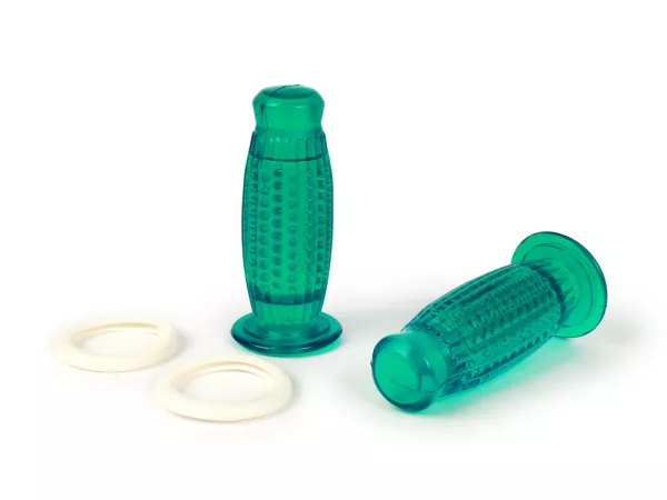 Paire poignées -BUBBLE Superflex- Ø=24mm - vert