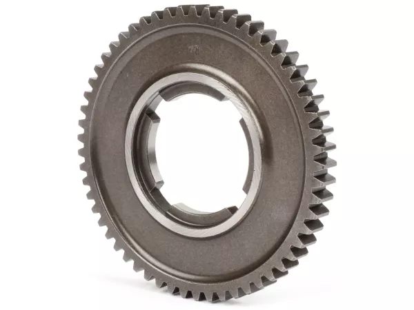Engranaje 1 - CALIDAD OEM - Vespa PX Lusso 125 ccm, T5 125cc, Cosa125, LML Star/Stella 125 2 tiempos - 58 dientes - también adecuado para PX Lusso 150 ccm, 200cc, Cosa 200