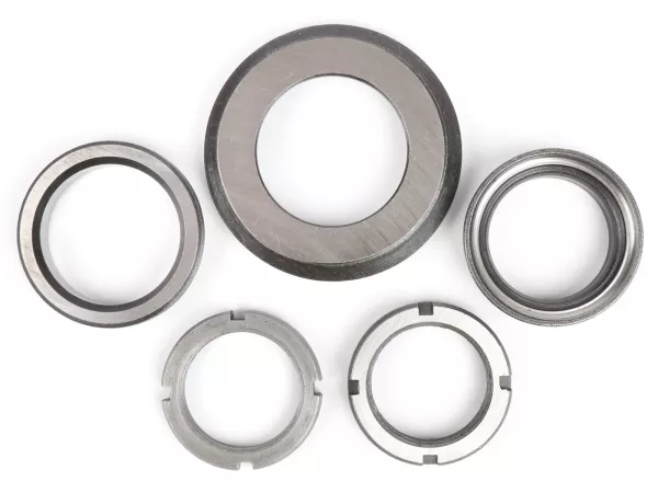 Jeu de roulements de direction -QUALITÉ OEM- Piaggio, Gilera, Vespa - supérieur + inférieur - Vespa V50, 50N, PV, ​ET3, ​PK, PX, T5, Cosa, Rally, Sprint, Super, GS160, SS180, GTS, HPE, ET2, ET4, LX/LXV, S50-125, Sprint, Primavera, Runner, SKR, Skipper, TP
