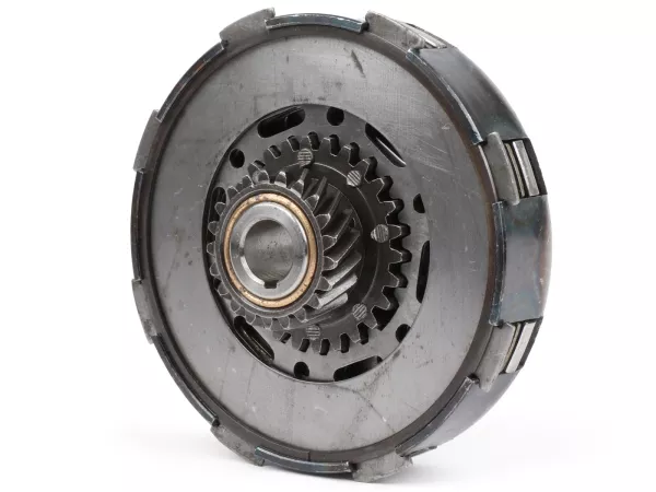 Frizione -QUALITÀ OEM tipo 7 molle (Ø115mm)- per ruota primaria originale (denti elicoidali) 67/68 denti- 3 dischi - 21 denti
