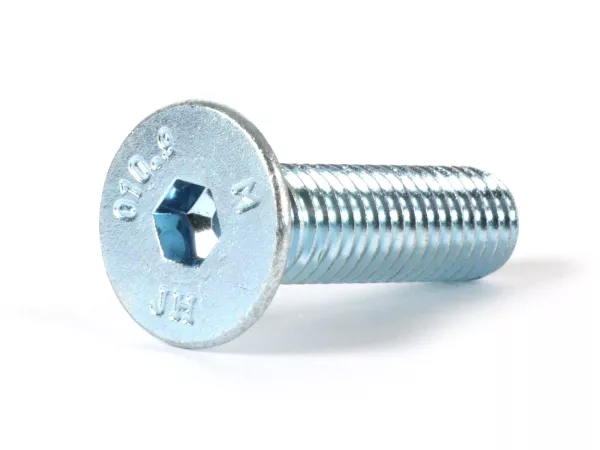 Sekrup kepala countersunk soket segi enam -DIN7991- M8 x 30mm (kekuatan 10,9)