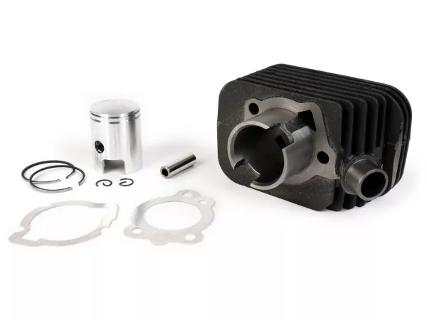Cylindre QUALITÉ OEM 50 cc Standard Ø38.2mm- Piaggio Ciao (goujon = Ø 10mm) - y compris les joints