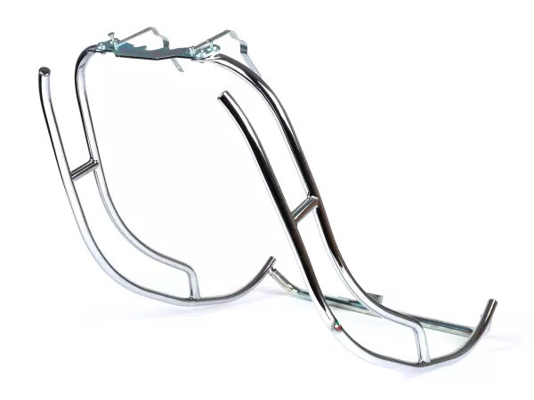 Beenbeschermer crashbar -AMS CUPPINI- Vespa ET2 / ET4 50-150cc - Chroom