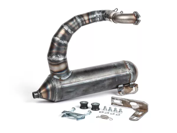Knalpot -EGIG PERFORMANCE Superbanana Sport Ø = 32mm (jarak tiang 54-62mm) - Vespa ET3, PV125
