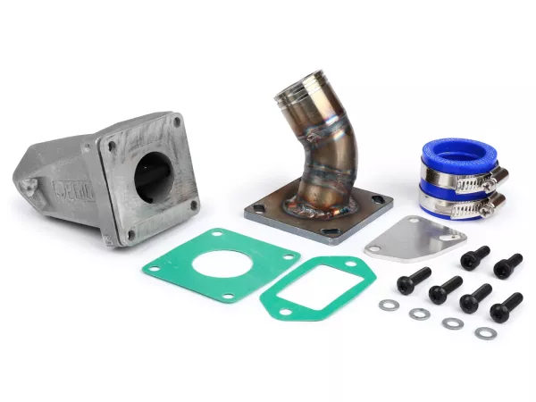 Intake manifold diafragma saluran masuk langsung -EGIG PERFORMANCE besi cor kelabu 170/180/187 ccm - Vespa PK, PK S, PK XL, PK XL2