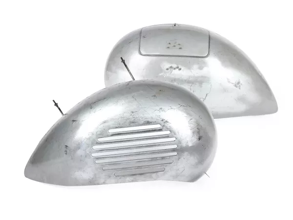 Side cover set -PREMIUM QUALITY- Vespa Wideframe (open, 1952-1955) V30-V33 (225267-), VM1T, VM2T, VN1T