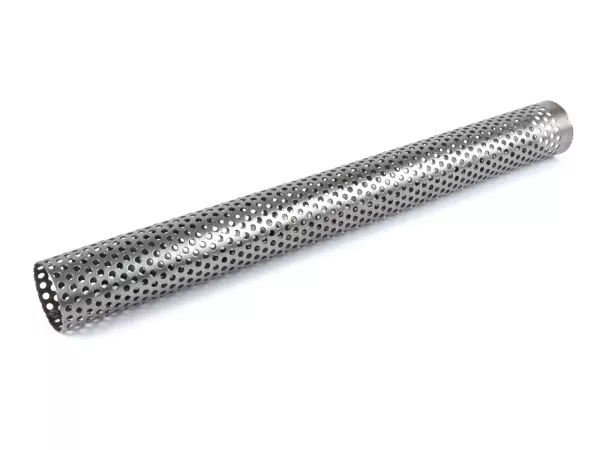 Tubo perforado para silenciador trasero -MR PARTS & STYLE- L=300mm, acero, Ø=30mm