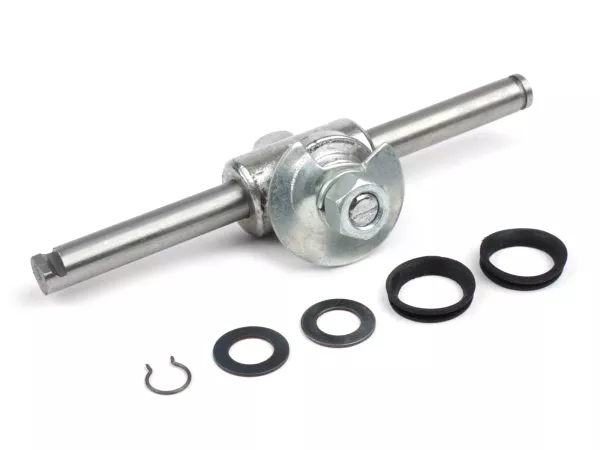 Brake shoe pivot set front / spring mount -OEM QUALITY- Vespa Sprint (1969-), GT125 (1969-) Super (1969-), GTR125 (VNL2T), TS125 (VNL3T), Rally180 (VSD1T), Rally200 (VSE1T)