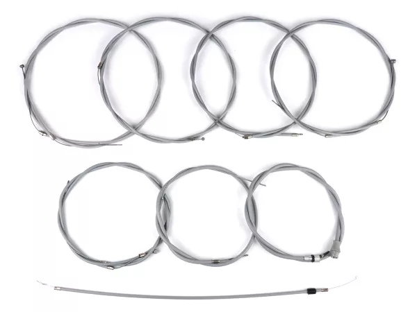 Set kereta api -PTFE- Vespa Rally180 (VSD1T), Rally200 (VSE1T), Sprint - (PE) Abu-abu