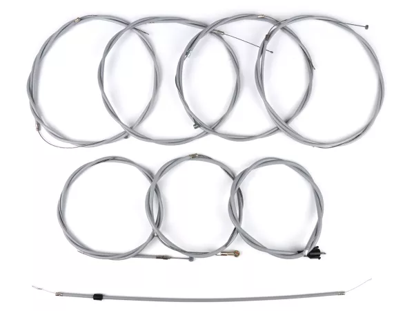 Juego de trenes -PTFE- Vespa PX Lusso (de 1984 a 1997) - (PE) Gris