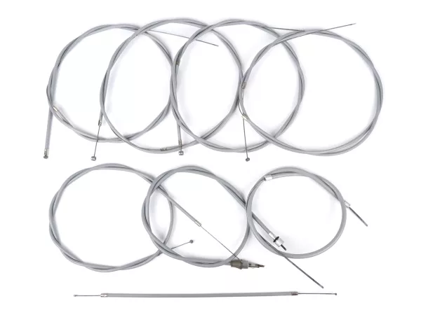 Kit de tracción -PTFE- Lambretta LI, LIS, SX, TV (Series 2-3) - (PE) Gris