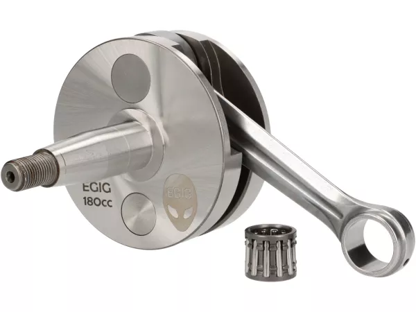 Crankshaft -EGIG PERFORMANCE EGIG 180 R (Ø87mm) - Stroke 54mm, con rod 116mm (Primatist) - Vespa PV125, ET3 125, PK125
