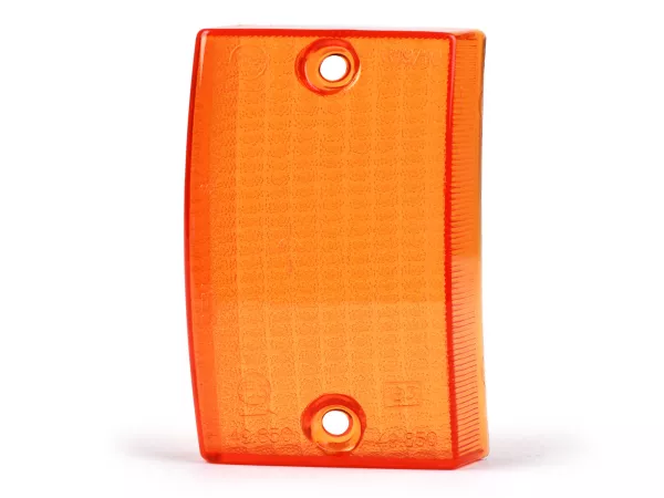 Cristal indicador -SIEM- Vespa PK50 S, PK80 S, PK125 S delantero izquierdo - Naranja
