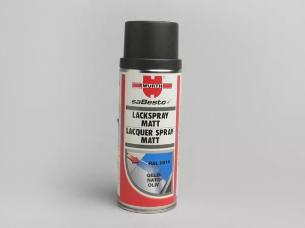 Lak -WÜRTH- Nato-Olijf mat - 400ml
