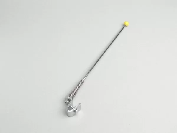 Vlaggenhouder -AMS CUPPINI- universeel - chroom - L=230mm
