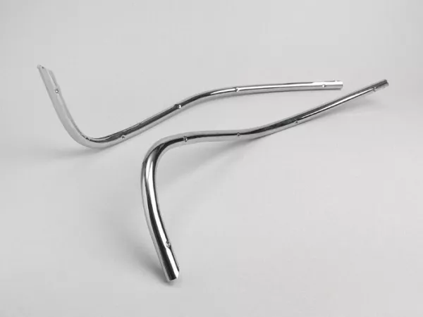 Legshield trim mono -AMS CUPPINI- Lambretta LI (series 3), LIS, SX, TV (series 3) - Chrome