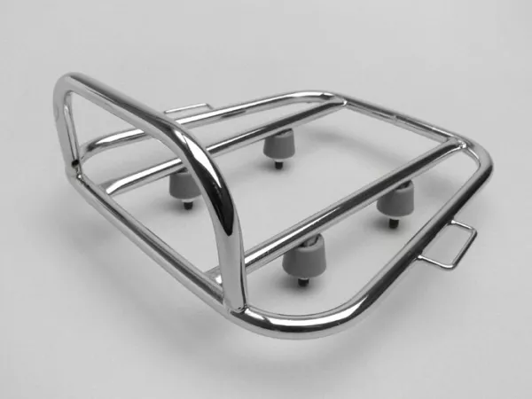Bagagerek achter -AMS CUPPINI Sprint Rack- Lambretta LI (serie 3), LIS, SX, TV (serie 3), DL, GP - Chroom