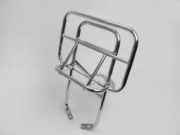 Opvouwbaar bagagerek -AMS CUPPINI- Vespa PX80, PX125, PX150, PX200 - Chroom